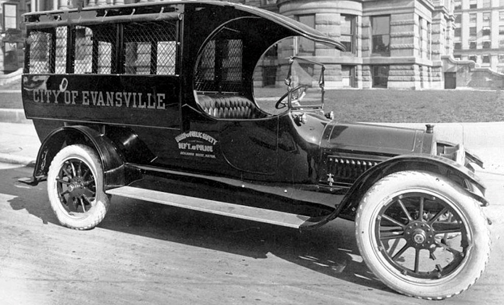 1915 Cadillac Police Patrol Car - Evansville Indiana